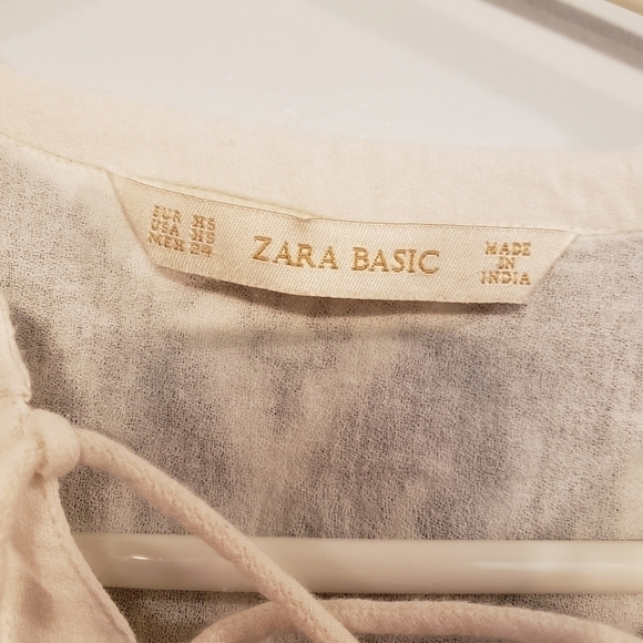 Zara Basic Long Sleeve White - Picture 4 of 4
